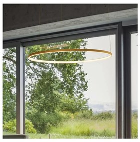 Ideal Lux - ORACLE SLIM LED kĂĄbeles csillĂĄr 83W/230V 3000K, ĂĄtm. 150 cm, arany