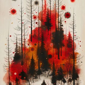 Poszter 90x90cm Fény a sötétben