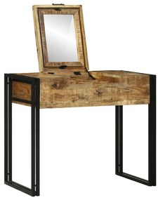 Öltöztető Asztal 90x50x75 cm Tömör Mangófa