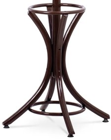 TömörFa Állófogas Sötétbarna Színben. Magassága: 185 CM F-2059