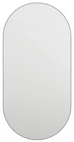 ovális üvegtükör LED-lámpákkal 60 x 30 cm