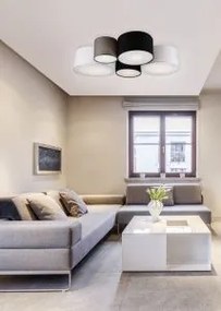 Mennyezeti Lámpa Fekete HOTEL TRIO 693900517