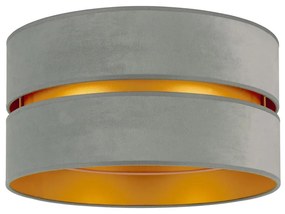 Duolla - Mennyezeti lámpa DUO 1xE27/15W/230V átm. 40 cm világoszöld/arany