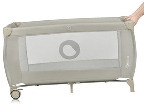 Lionelo - STEFI PLUS utazóágy, bézs cappuccino