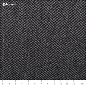 Sötétszürke kinyitható sarokkanapé (jobb oldali) Jodie – Micadoni Home