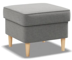 Uszak lábtartó, fonott, szürke