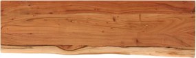 vidaXL tömör akácfa téglalap alakú asztallap 120 x 40 x 2,5 cm