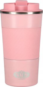 Thermo bögre 510ml Rózsaszín Rozsdamentes acél NCC09 Nils Camp