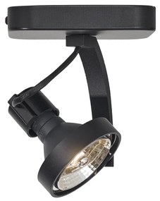 Design mennyezeti spotlámpa fekete GU10 70mm forgatható és dőnthető - Vo