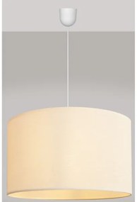 Csillár zsinóron ALBA 1xE27/15W/230V á. 45 cm bézs