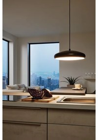 Eglo 33328 - LED RGBW Dimmelhető csillár zsinóron RIODEVA-C LED/27W/230V fekete