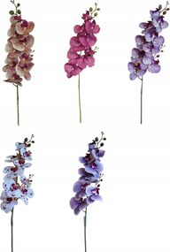 Mesterséges Orchidea Virág Ág Dekoráció 100CM