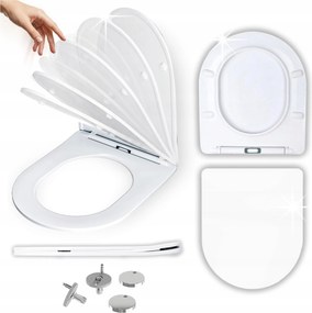 Wc-ĂŒlĆke Szabadon EreszkedĆ UniverzĂĄlis KemĂ©ny Duroplast Wc Prmemium Line