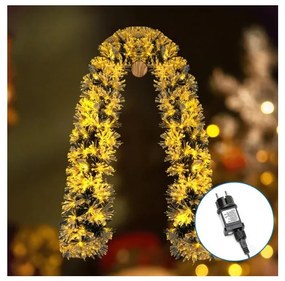 Aigostar - LED kültéri karácsonyi dekoráció 112xLED/3,6W/230V 2m IP44 meleg fehér