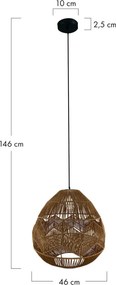 Dijk LIGHT PAPER 55866-017 Függőlámpa 1x40W/E27 IP20