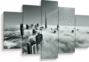 Kép - Felhőkarcolók Dubaiban (150x105 cm)