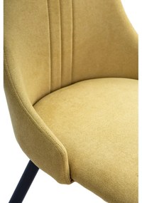 Sárga étkezőszék szett 4 db-os Mani – Marckeric