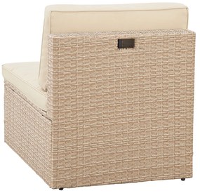 Juskys Rattan összetétel Salou - krém