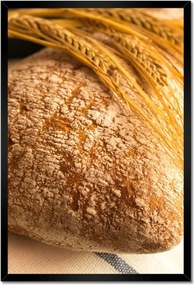 Poszterek keretben 40x60 Természetes rozskenyér