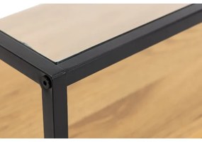 TV állvány ZEIN tölgy/fekete