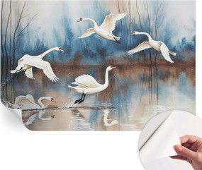 Fotótapéta Dekoratív Fali Tapéta Képek Madarak Repülés közben 104x70