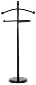 Szobainas fekete színben. Magasság 120 cm, tömör gumifa, súly 5 kg