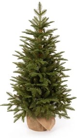3D-s Természetes Jegenyefenyő karácsonyfa cserépben 120cm