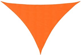 narancssárga háromszögű oxford-szövet napvitorla 3 x 4 x 5 m