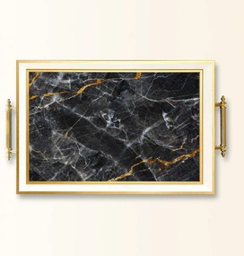 Üveg tálca, 38×24 cm – TPB9942