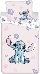Disney Lilo és Stitch, A csillagkutya Pink ágyneműhuzat 140×200cm, 70×90 cm