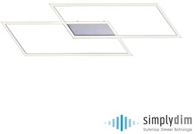 ZUMA LINE 8193-55 INIGO Modern LED Mennyezeti Lámpa Acélos LED IP20