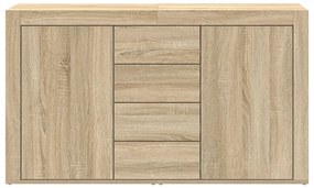 Tálaló Sonoma tölgy Szerelt fa 120 x 36 x 69 cm Tárolás