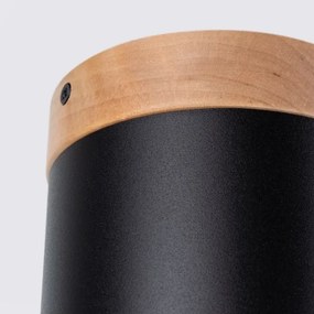 Sollux SL.1349 - spotlámpa RIF 1xGU10/10W/230V átm. 12 cm fekete