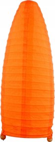 Asztali lámpa Candellux Papirusz narancssárga 40 W