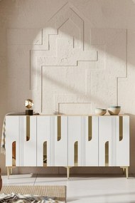 Nota 150 - Sapphire Oak, White, Gold