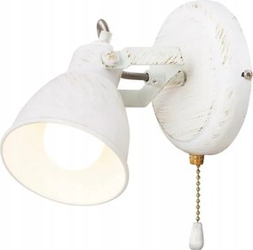 Vivienne fali spotlámpa max. 1x15W E14 IP20 antik fehér