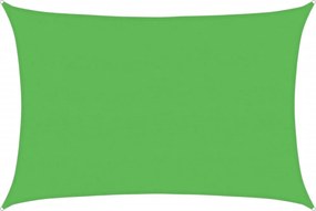 vidaXL világoszöld HDPE napvitorla 160 g/m² 5 x 6 m