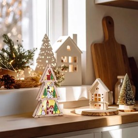 Brilagi - LED karácsonyi dekoráció LED/2xAA karácsonyfa