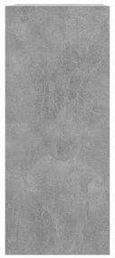 betonszürke könyvszekrény/térelválasztó 40 x 30 x 72 cm