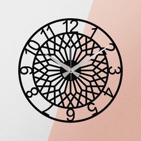 Enzoclock fém falióra, 48×48 cm – S009