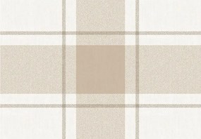 Parato Cristiana Masi Top Stripes Block bézs kockás vlies tapéta – 38402
