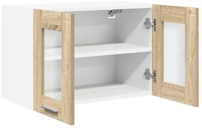 Függő szekrény Riga 2 pcs Sonoma tölgy 60 x 31 x 40 cm Faanyag