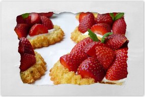 Poszterek 60x40 Eper desszert