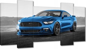 Képek 120x65 Kék Ford Mustang