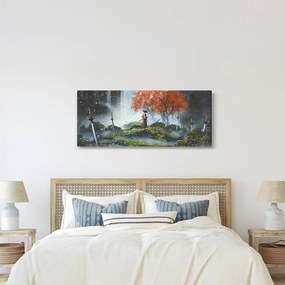 Kép - A kardok kertjének illusztrációja (120x50 cm)