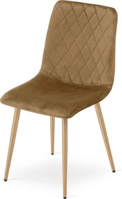 Barna bársonyszék TURIN