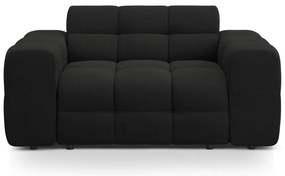 Fekete kanapé 156 cm Kendal – Micadoni