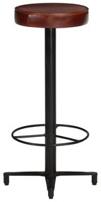 2 db valódi bőr bárszék 76 cm