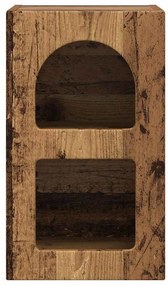 vidaXL Éjjeli asztal 2 pcs Öreg fa 29.5 x 35 x 50 cm Faanyag