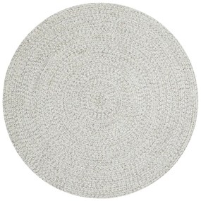 Fehér-bézs kerek kültéri szőnyeg ø 200 cm - NORTHRUGS